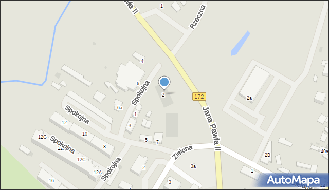 Barwice, Jana Pawła II, 2, mapa Barwice