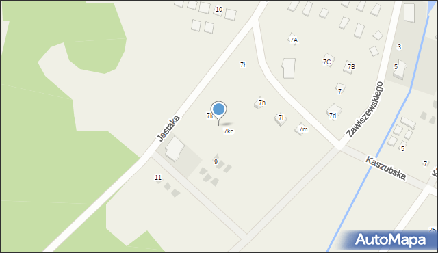 Białogóra, Jastaka Hilarego, ks. prał. dr., 7kb, mapa Białogóra
