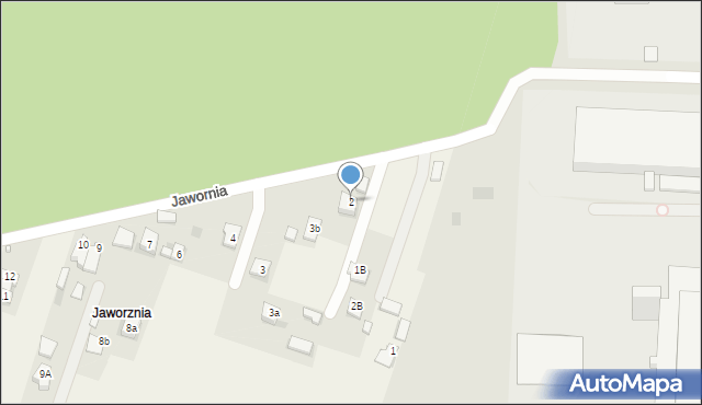 Bilcza, Jawornia, 2, mapa Bilcza