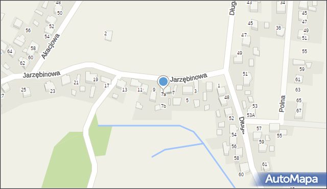 Bobrek, Jarzębinowa, 7a, mapa Bobrek