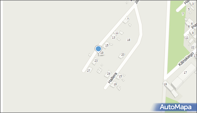 Bogatynia, Jagiellońska, 21, mapa Bogatynia