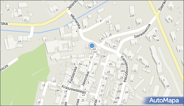 Bolków, Jaworska, 12, mapa Bolków