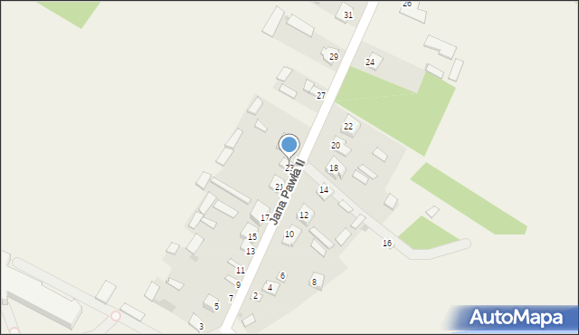 Brańszczyk, Jana Pawła II, 23, mapa Brańszczyk