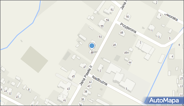 Brańszczyk, Jana Pawła II, 49, mapa Brańszczyk