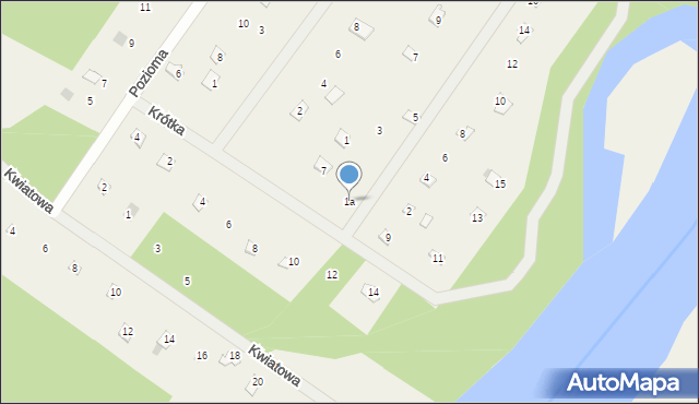 Brańszczyk, Jasna, 1a, mapa Brańszczyk