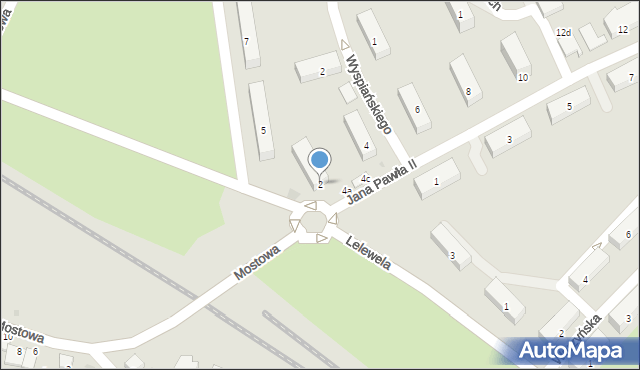 Brzeg Dolny, Jana Pawła II, 2, mapa Brzeg Dolny