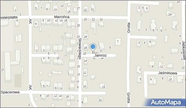 Busko-Zdrój, Jamroz Krystyny, 17, mapa Busko-Zdrój