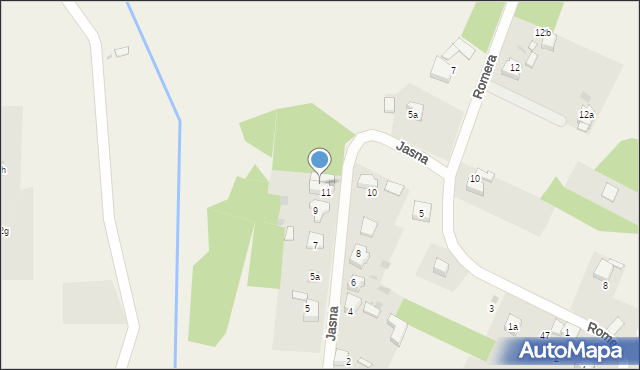 Chełm Śląski, Jasna, 13, mapa Chełm Śląski