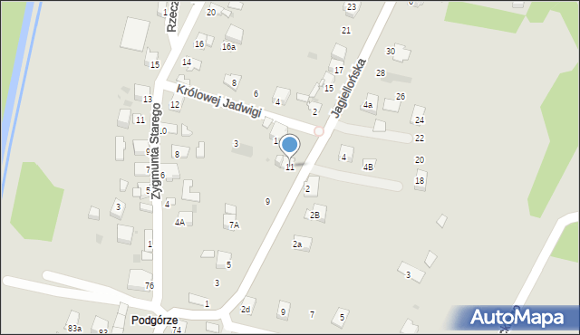 Chełmek, Jagiellońska, 11, mapa Chełmek