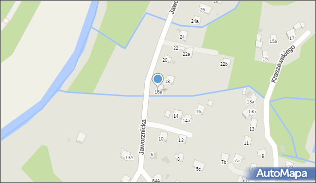 Chełmek, Jaworznicka, 16a, mapa Chełmek