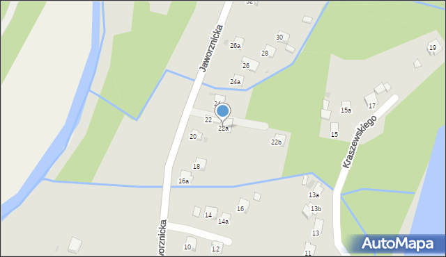 Chełmek, Jaworznicka, 22a, mapa Chełmek