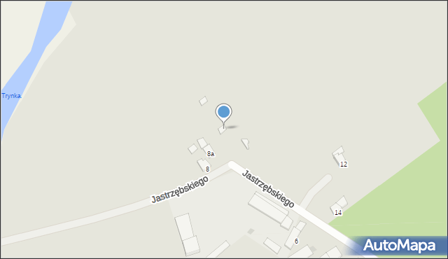 Chełmno, Jastrzębskiego, gen., 8b, mapa Chełmno