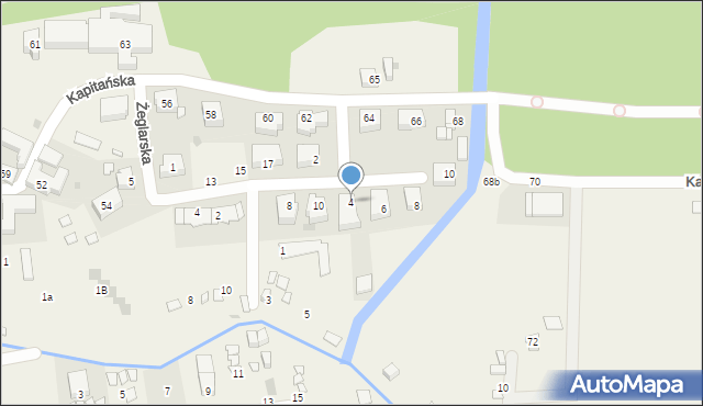 Chłopy, Jachtowa, 4, mapa Chłopy