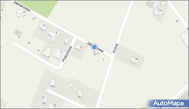 Chwaszczyno, Jałowcowa, 3, mapa Chwaszczyno