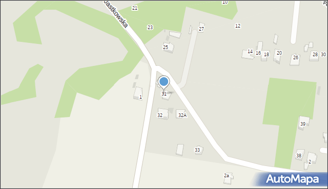 Ćmielów, Jastkowska, 31, mapa Ćmielów