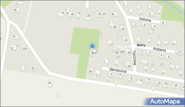 Ćmielów, Jastkowska, 39, mapa Ćmielów