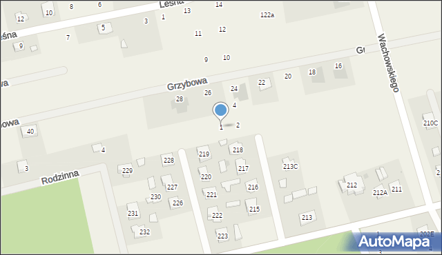 Ćmiłów, Jaśminowa, 1, mapa Ćmiłów