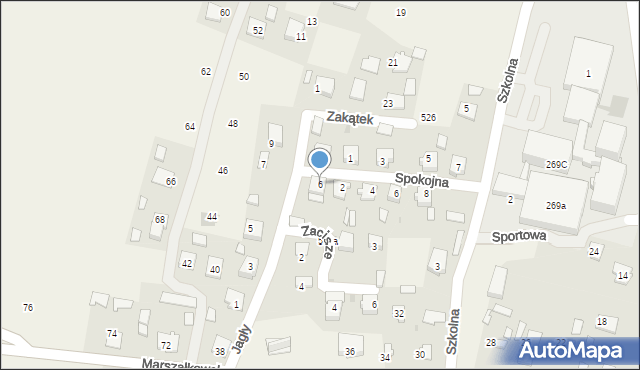 Cmolas, Jagły Stanisława, ks., 6, mapa Cmolas