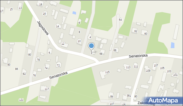 Cmolas, Jagodowa, 2, mapa Cmolas