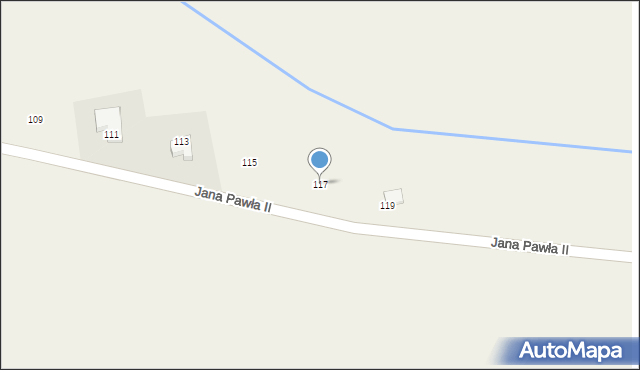 Cychry, Jana Pawła II, 117, mapa Cychry