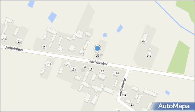 Cygów, Jadwiniew, 16, mapa Cygów