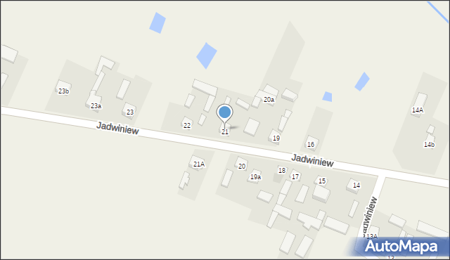 Cygów, Jadwiniew, 21, mapa Cygów