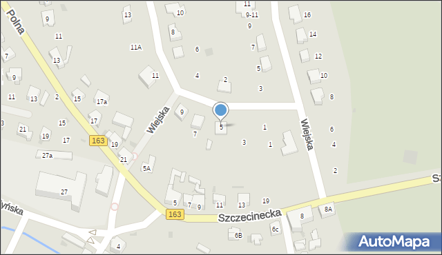 Czaplinek, Jarzębinowa, 5, mapa Czaplinek