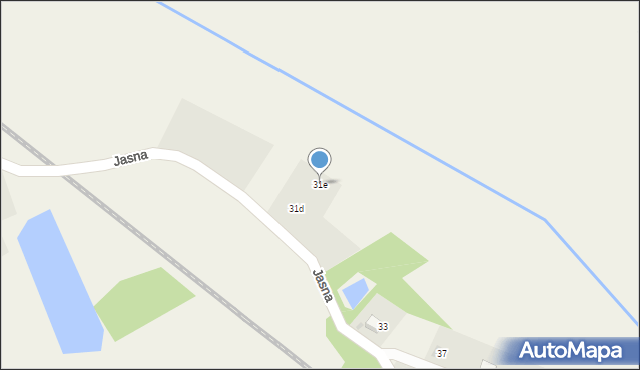 Czarków, Jasna, 31e, mapa Czarków