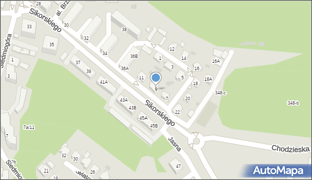 Czarnków, Janka z Czarnkowa, 9, mapa Czarnków