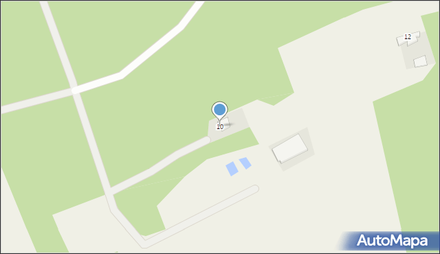 Czarże, Jarzębinowa, 10, mapa Czarże