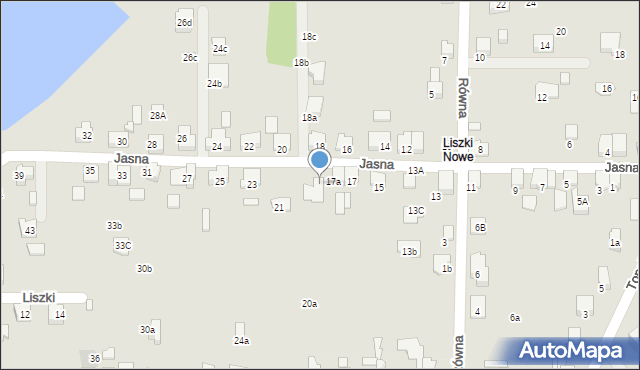 Czechowice-Dziedzice, Jasna, 19, mapa Czechowic-Dziedzic