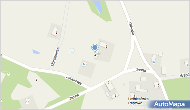 Czemlewo, Jasna, 4, mapa Czemlewo