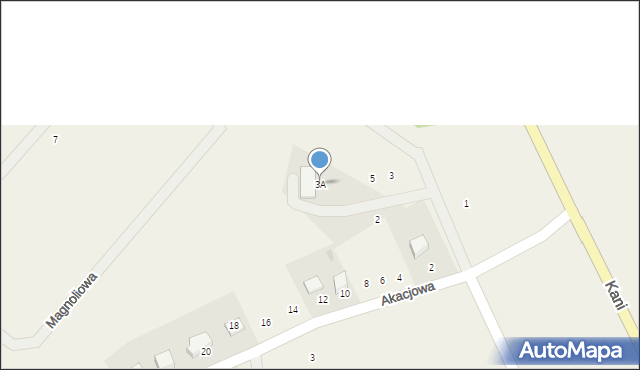 Dębnica Kaszubska, Jarzębinowa, 3A, mapa Dębnica Kaszubska