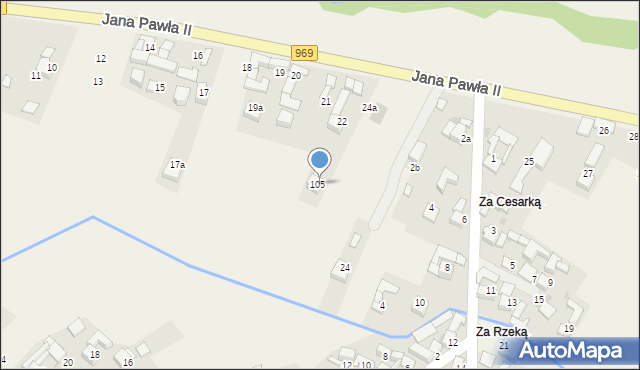 Dębno, Jana Pawła II, 23, mapa Dębno