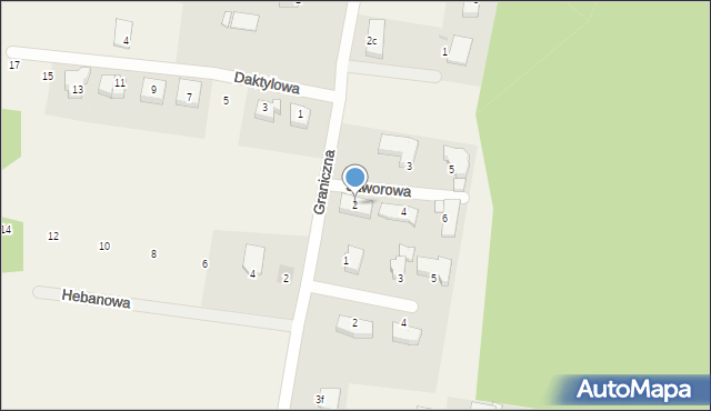 Dobra, Jaworowa, 2, mapa Dobra
