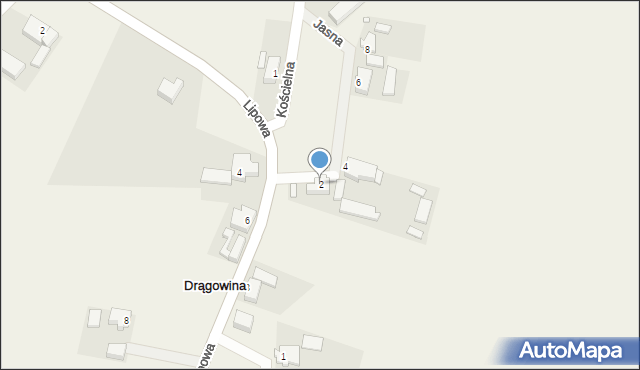 Drągowina, Jasna, 2, mapa Drągowina