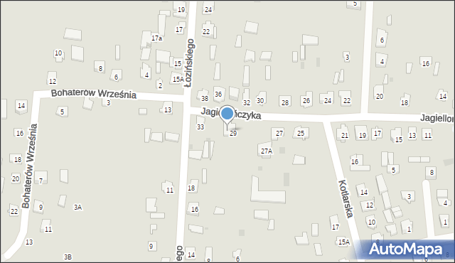 Drohiczyn, Jagiellończyka Aleksandra, 31, mapa Drohiczyn