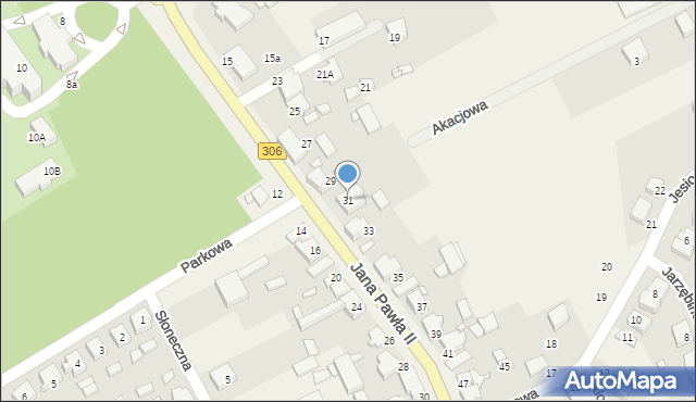 Duszniki, Jana Pawła II, 31, mapa Duszniki