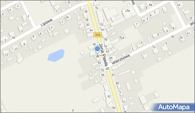 Duszniki, Jana Pawła II, 48, mapa Duszniki