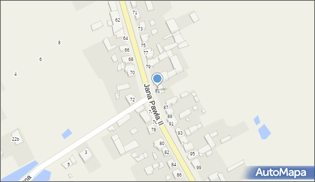 Duszniki, Jana Pawła II, 81, mapa Duszniki
