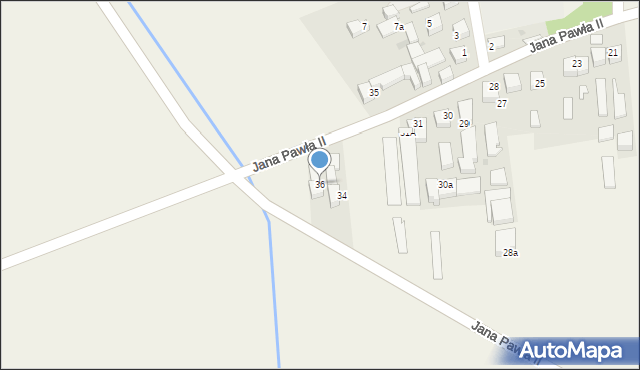 Frydman, Jana Pawła II, 36, mapa Frydman