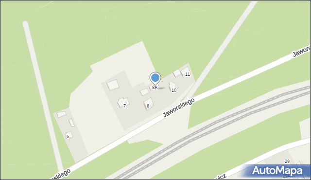 Garbatka-Letnisko, Jaworskiego Jana, dr., 9, mapa Garbatka-Letnisko