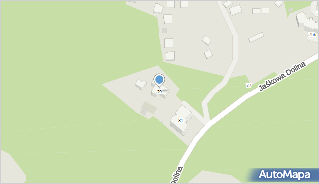 Gdańsk, Jaśkowa Dolina, 79, mapa Gdańska