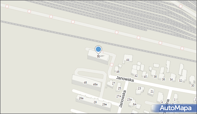 Gdynia, Janowska, 50, mapa Gdyni