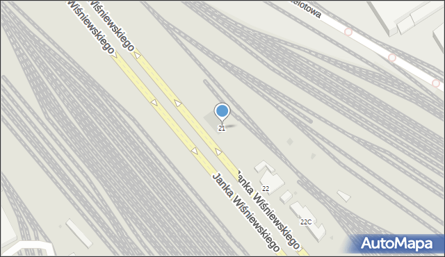 Gdynia, Janka Wiśniewskiego, 21, mapa Gdyni