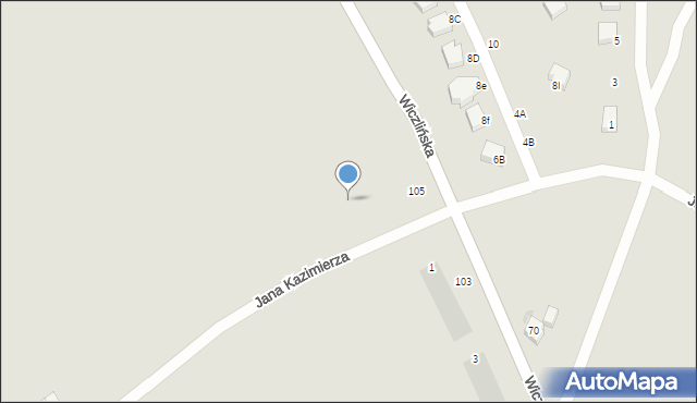 Gdynia, Jana Kazimierza, 4, mapa Gdyni