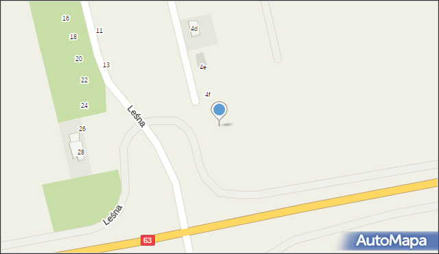 Giełczyn, Jałowcowa, 4h, mapa Giełczyn