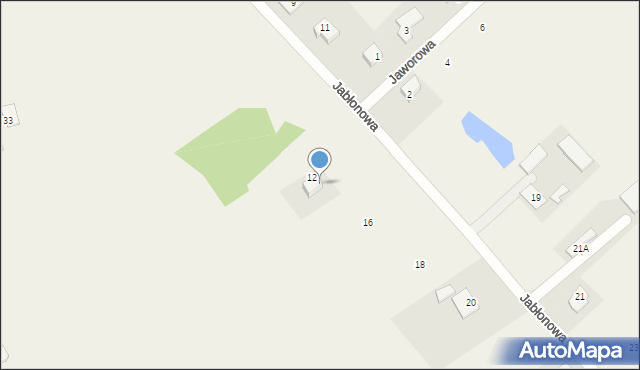 Glincz, Jabłonowa, 14, mapa Glincz