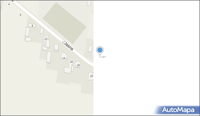 Gołaczewy, Jasna, 5, mapa Gołaczewy