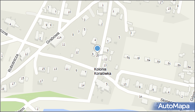 Goleszów, Jasna, 10, mapa Goleszów